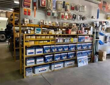 Shelf Of Batteries